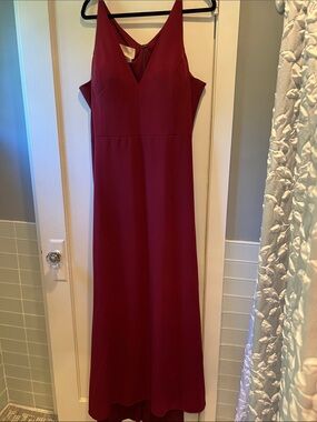 BHLDN | Dresses | Bhldn Alice Highneck Satin Maxi Dress | Poshmark